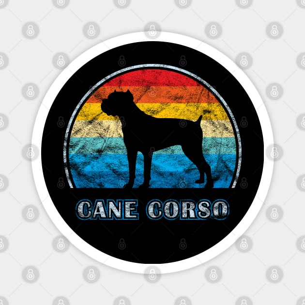 Cane Corso Vintage Design Dog Magnet by millersye